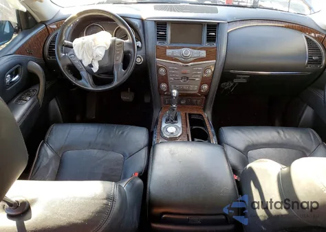 2019 Nissan Armada Sv z USA, uszkodzony, nr VIN JN8AY2ND2K9087570